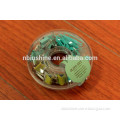 Mini office stationery clip and pin set , wholesale high quality office multi box , stationery box